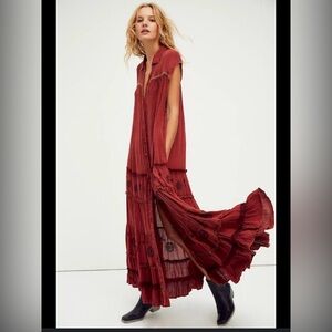 Free People Pretty Cozy Maxi Dress